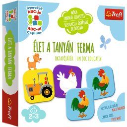 Joc de memorie Ferma pentru copii 2+ ani, educativ, Trefl