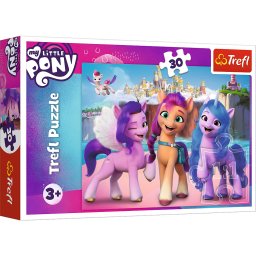 Puzzle Trefl My Little Pony, Straluceste ca un ponei, 30 piese, 3+ ani