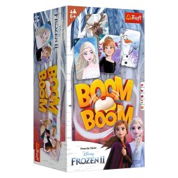 Joc de familie Boom Boom Frozen 2 cu Elsa si Anna, 6+ ani