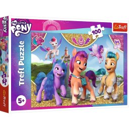 Puzzle Trefl My Little Pony Prietenia Minunata, 100 piese, 5+ ani