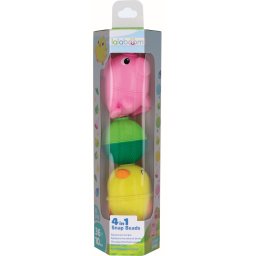 Jucarie senzoriala bebe Lalaboom Montessori, 6 piese colorate