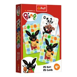 Joc de carti Pacalici Bing pentru copii 4+, 25 carti, Trefl