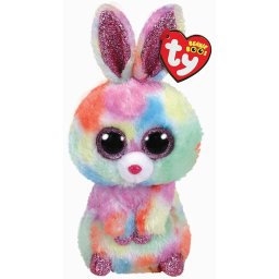 Iepuras de plus TY Beanie Boos Pastel, multicolor, 24 cm