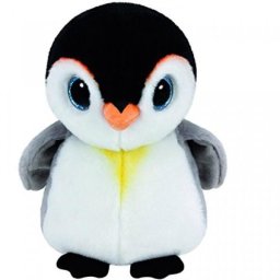 Pinguin de plus TY Boos 24 cm, moale si simpatic pentru copii