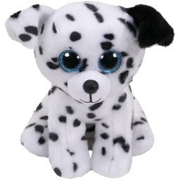 Jucarie de plus TY catel Dalmatian, 15 cm, multicolor, unisex