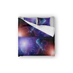 Pilota Somnart Art Deco 3D 200x220 cm, microfibra imprimata multicolor