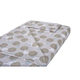 Lenjerie patut bebe SomnArt 3 piese, bumbac 100%, model Cercuri