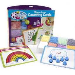 Spuma de modelat Playfoam pentru invatarea numerelor si numaratului, 3+