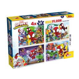 Puzzle de colorat Marvel Spidey si Prietenii Uimitori, 4x48 piese