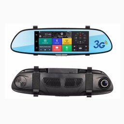 Oglinda auto Edotec cu monitor 7 inch, DVR HD, camera spate si Android GPS