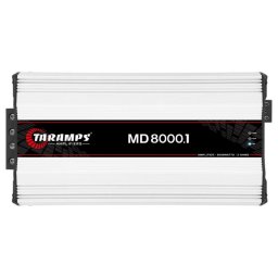 Amplificator auto mono Taramps MD 8000.1 2 Ohm, 8000W RMS, clasa D