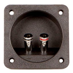Cupla pentru incinta audio cu 2 poli, montaj panou, Audio System
