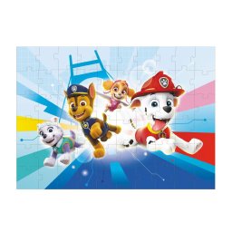 Puzzle 2 in 1 cu Patrula Catelusilor în misiune, 60 piese, Dodo