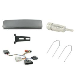 Kit instalare radio 1DIN Connects2 pentru Ford Fiesta, Focus, Puma, argintiu