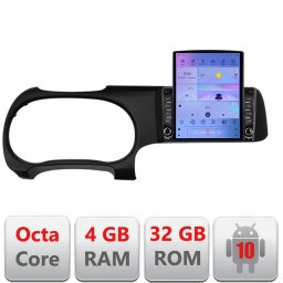 Navigatie Hyundai i10 2020 cu ecran Tesla 9.7, Android, 4G, GPS, 4+32GB