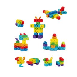 Set de constructie STEAM Micul Matematician, 100 piese educative