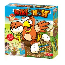 Joc de indemanare pentru copii Kiki’s Nest - Construieste cuibul lui Kiki