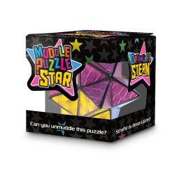 Puzzle 3D Stea, joc de logica si indemanare pentru copii 3+