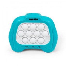 Consola Pop It cu lumini albastra, 5 moduri de joc, 5 ani+