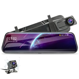 Oglinda auto Edotec EDT-FSV9 cu DVR Full HD 10 inch si camera spate