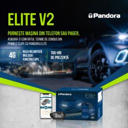 Kit pornire motor Hyundai Santa Fe 2018+ cu 4G, GPS si montaj inclus Pandora Elite