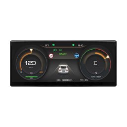 Ceasuri digitale FULL HD pentru Tesla Model 3/Y 2015-2023