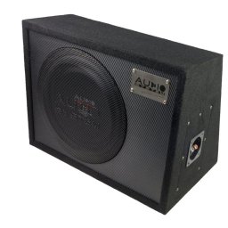 Subwoofer activ Audio System 10 inch cu incinta flat, 240 W RMS