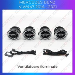 Ventilatoare ambientale Mercedes W447 V-Class 2014-2021 cu control din telefon