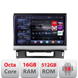 Navigatie Opel Astra J 2009-2019 Edotec QLED 2K 16GB+512GB Android
