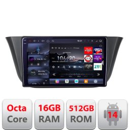 Navigatie Android Iveco Daily 2019+ cu GPS, QLED 2K, 16GB RAM si 512GB