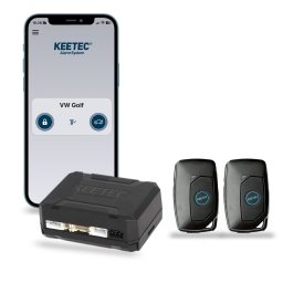 Alarma auto CAN Keetec Blade cu Bluetooth si 2 telecomenzi