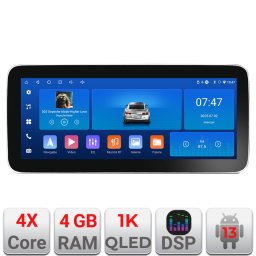 Navigatie Ford Focus Mondeo S-Max Galaxy 12.3 inch 4GB+64GB CarPlay