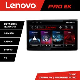 Navigatie Volvo XC90 2002-2014 Lenovo QLED 2K, Octa Core, 8GB+256GB