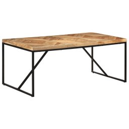 Masa de bucatarie, 180 x 90 x 76 cm, lemn masiv acacia/mango GartenMobel Dekor