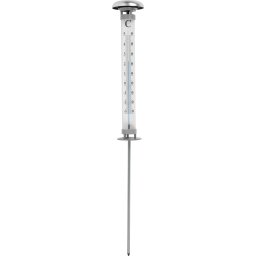 Termometru solar de gradina Strend Pro Earth cu LED, 62x9 cm, ABS