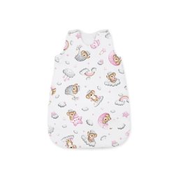 Sac de dormit bebe Klups Heaven Pink din bumbac 100%, marimea S