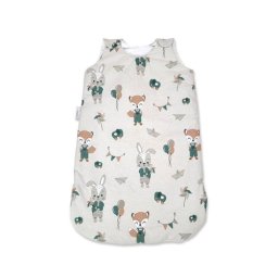 Sac de dormit pentru bebe Klups FUN World, marimea S, bumbac 100%, 1.5 TOG