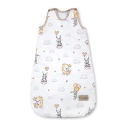Sac de dormit pentru bebelusi Klups Mini Bunny, bumbac 100%, 62x34 cm