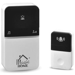 Sonerie wireless kinetica MagicHome cu senzor de miscare, 16 melodii, IP44