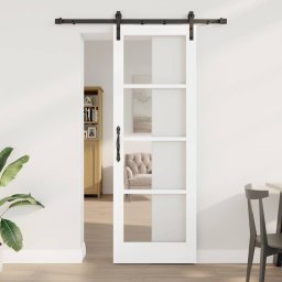 Usa glisanta ORKDAL Alb 73,5 x 211 cm GartenMobel Dekor