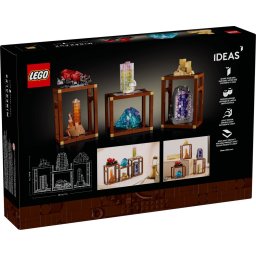 LEGO Ideas Colectia Minerala 21362, set decorativ cu 6 minerale si rafturi