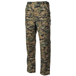 Pantaloni cargo barbati woodland digital ripstop, marimea L