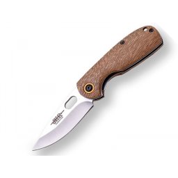 Briceag Joker cu lama din otel inox 6,5 cm si maner din lemn zebrawood