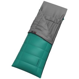 Sac de dormit Hannah Lodger 200 dreptunghiular, primavara-vara, verde/gri