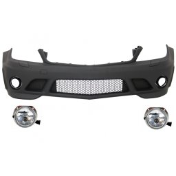 Bara fata Mercedes C-Class W204 C63 Design cu proiectoare ceata