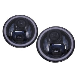 Faruri Full LED CREE cu dublu proiector pentru Jeep Wrangler, Defender, W463