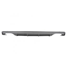Difuzor bara spate Audi A3 8V Sedan 2013-2015, design S3, gri platinum