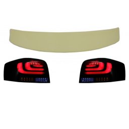 Eleron luneta si stopuri Full LED pentru Audi A3 8P Hatchback RS Look