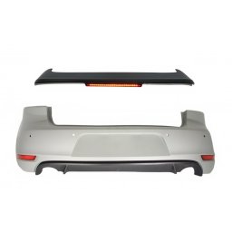 Bara spate GTI Look cu eleron luneta LED pentru VW Golf 6 2008-2012