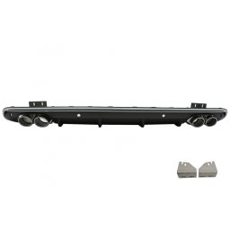 Difuzor bara spate Audi Q5 8R Facelift (2013-2016) cu ornamente inox